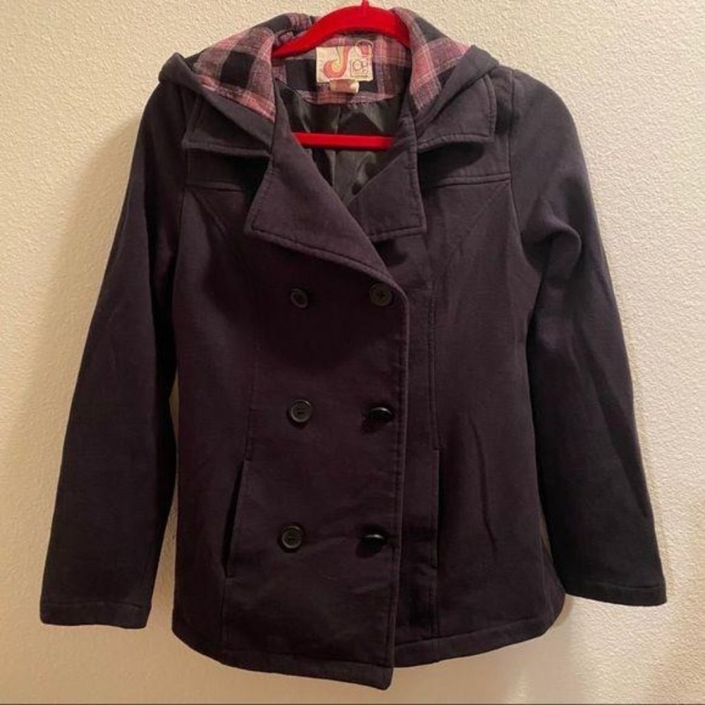 OP sweatshirt-like peacoat hoodie jacket size M
